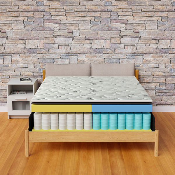 Spinal Solution 12Inch Dual Comfort Firm & Soft Mattress with Pocket